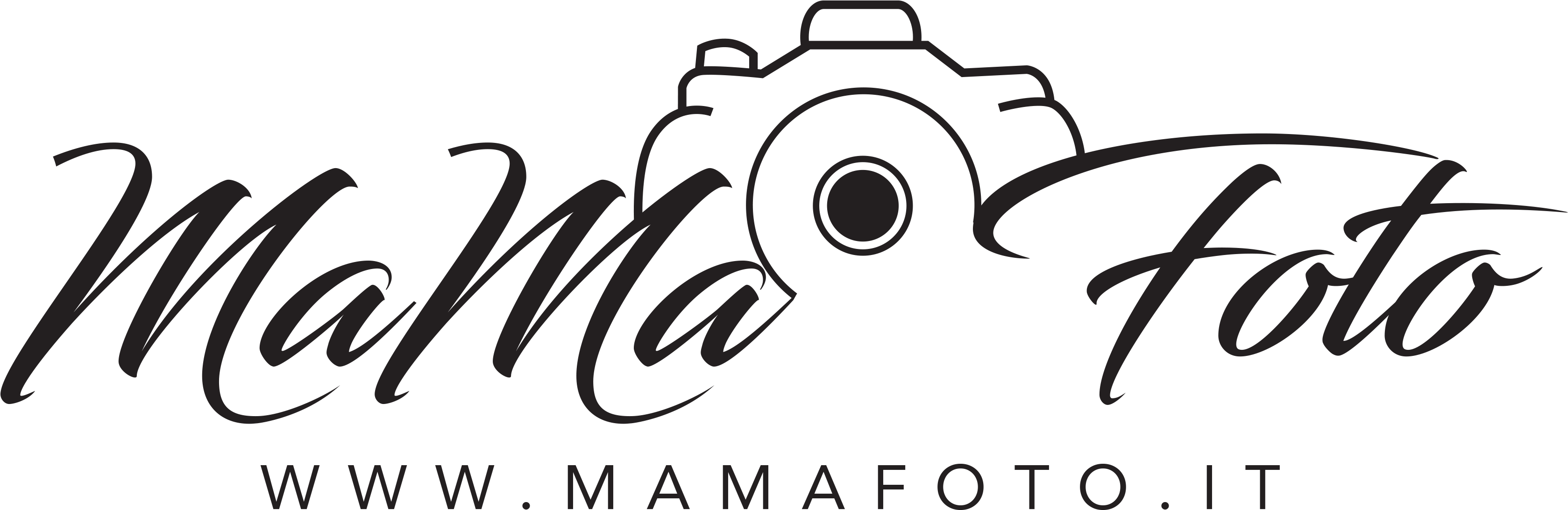Mama Foto - Vilka Bistro (3358x1173), Png Download
