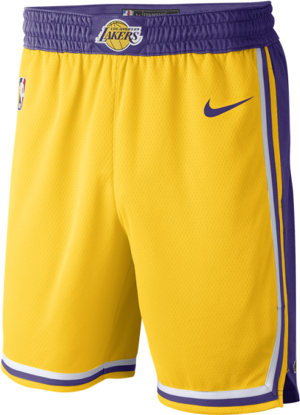 Nike Lakers Shorts (600x600), Png Download
