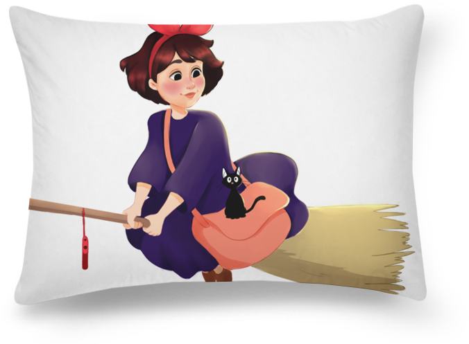 Almofada Retangular Kiki Delivery Service - Kiki's Delivery Service (800x800), Png Download
