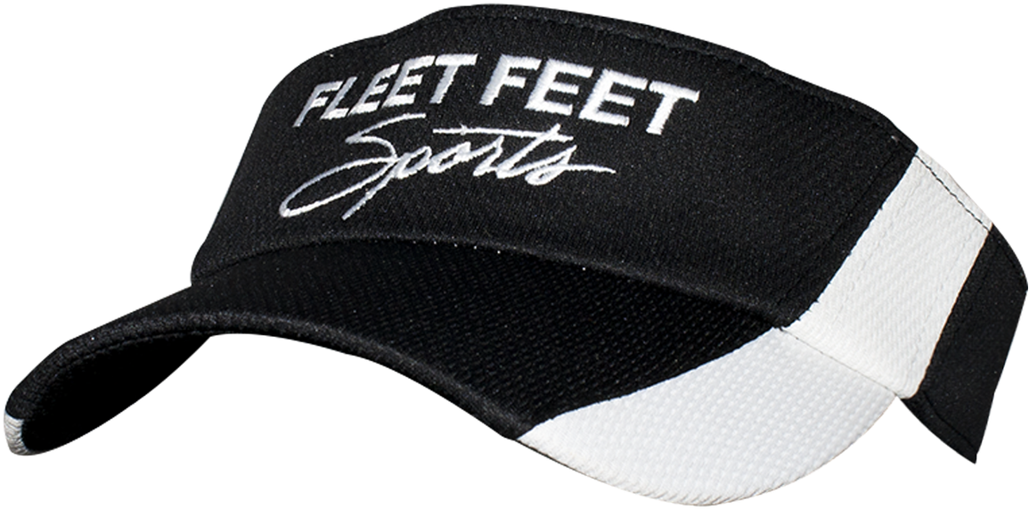 Fleet Feet Ultralite Visor - Baseball Cap (1280x1280), Png Download