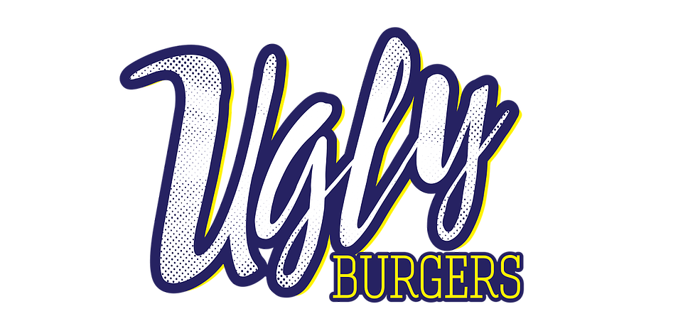 Ugly Burgers Logo - Calligraphy (994x497), Png Download