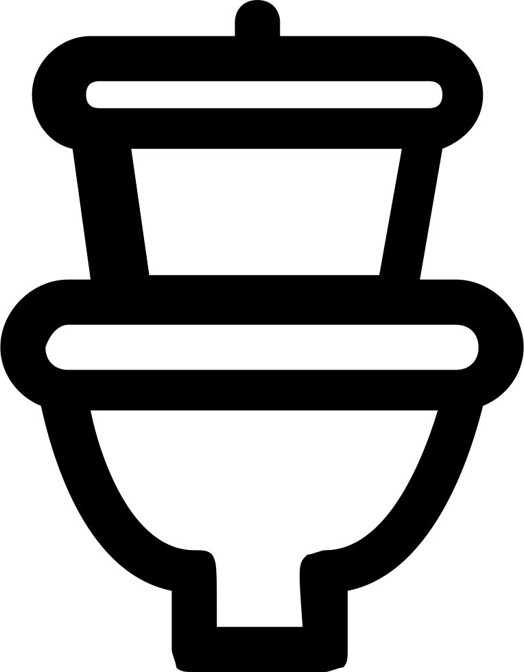 Png File Svg - Toilet (764x980), Png Download