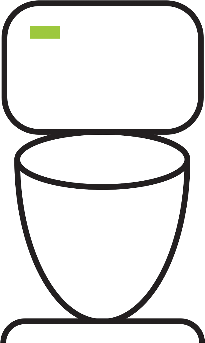 Full Bathroom - Circle (685x1144), Png Download