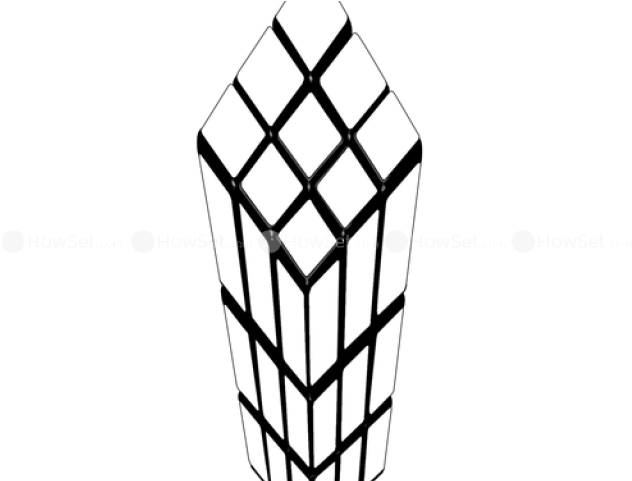 Drawn Cube Anamorphic (640x480), Png Download