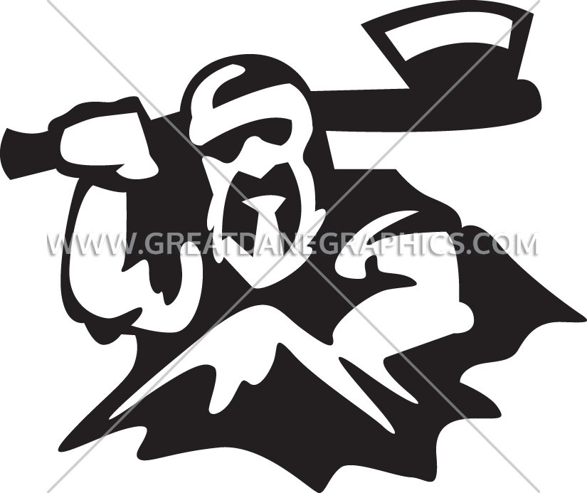 Clipart Transparent Library Mountain Man Clipart - Illustration (825x693), Png Download