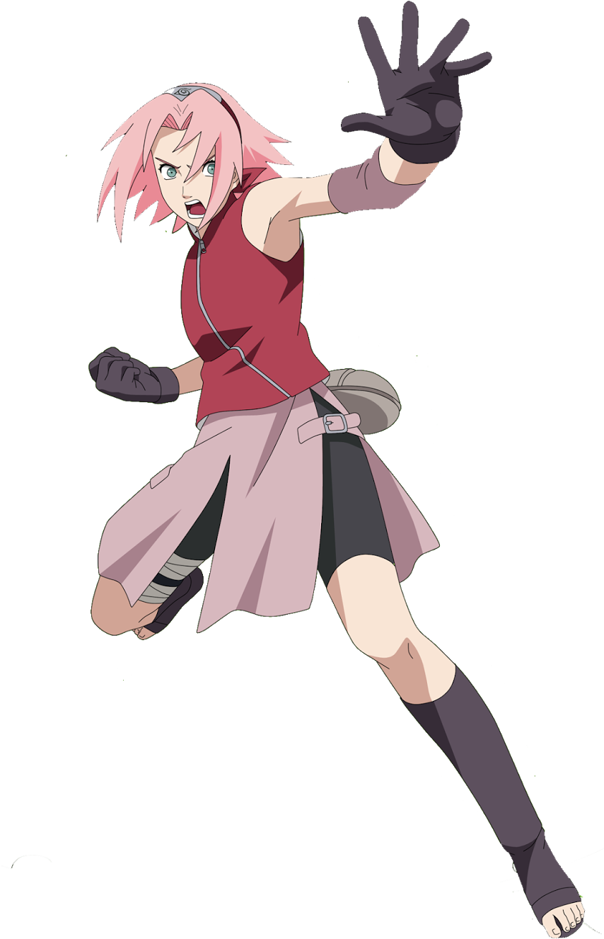 Render Sakura Haruno - Sakura Haruno Shippuden (1097x1600), Png Download