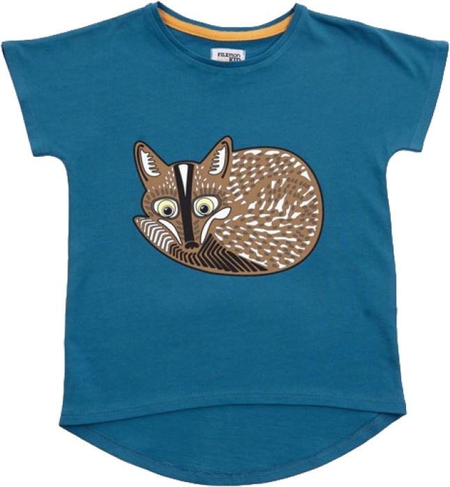 Filemon Kid Fox Tee - Swift Fox (960x720), Png Download