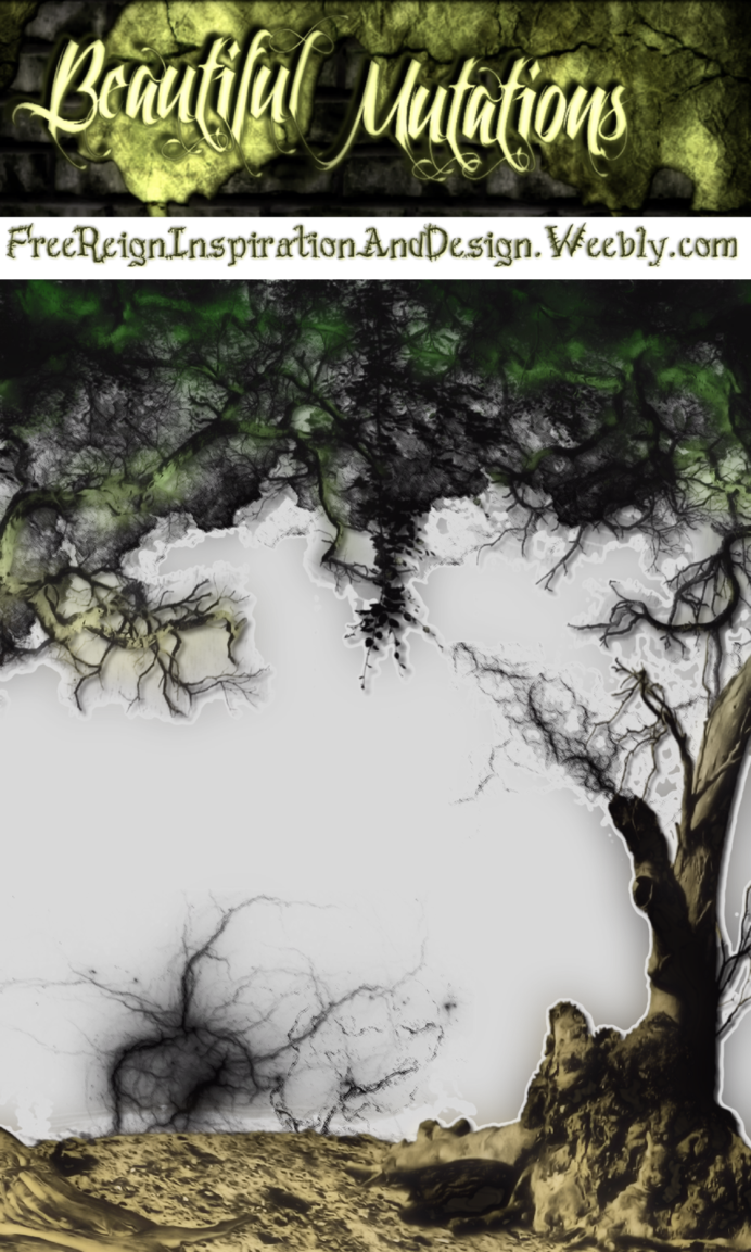 Jpg Freeuse Download Beautiful Mutations Frame Freebee - Forest In A Frame (692x1153), Png Download