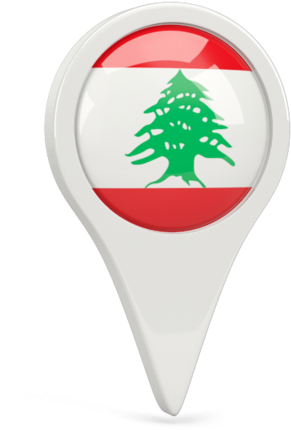 Lebanon Flag Pin Png (640x480), Png Download