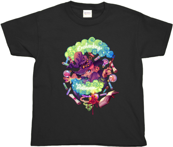 Halloween Youth Shirt From Gunkiss - T-shirt (600x537), Png Download