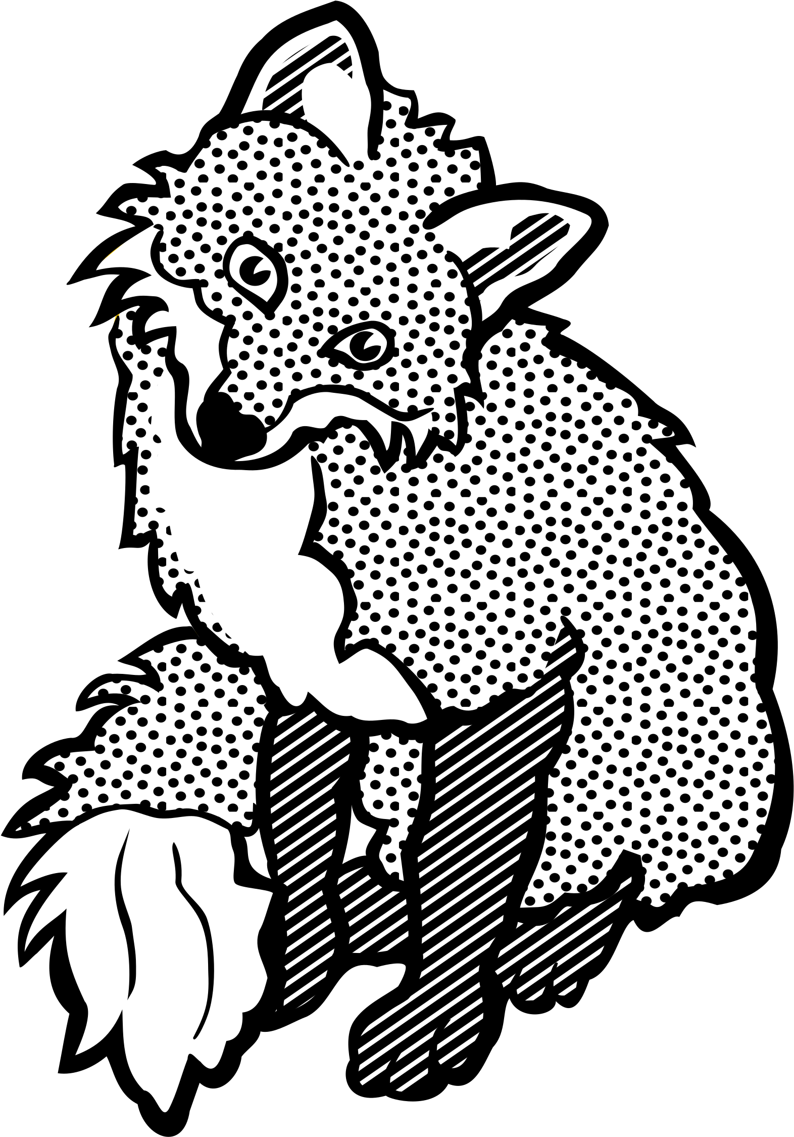 This Free Icons Png Design Of Fox (2027x2400), Png Download