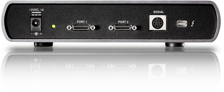 Protoolshdnative Thunderbolt Back 7702 Ppt 1000px - Hd Native Pro Tools (1000x541), Png Download