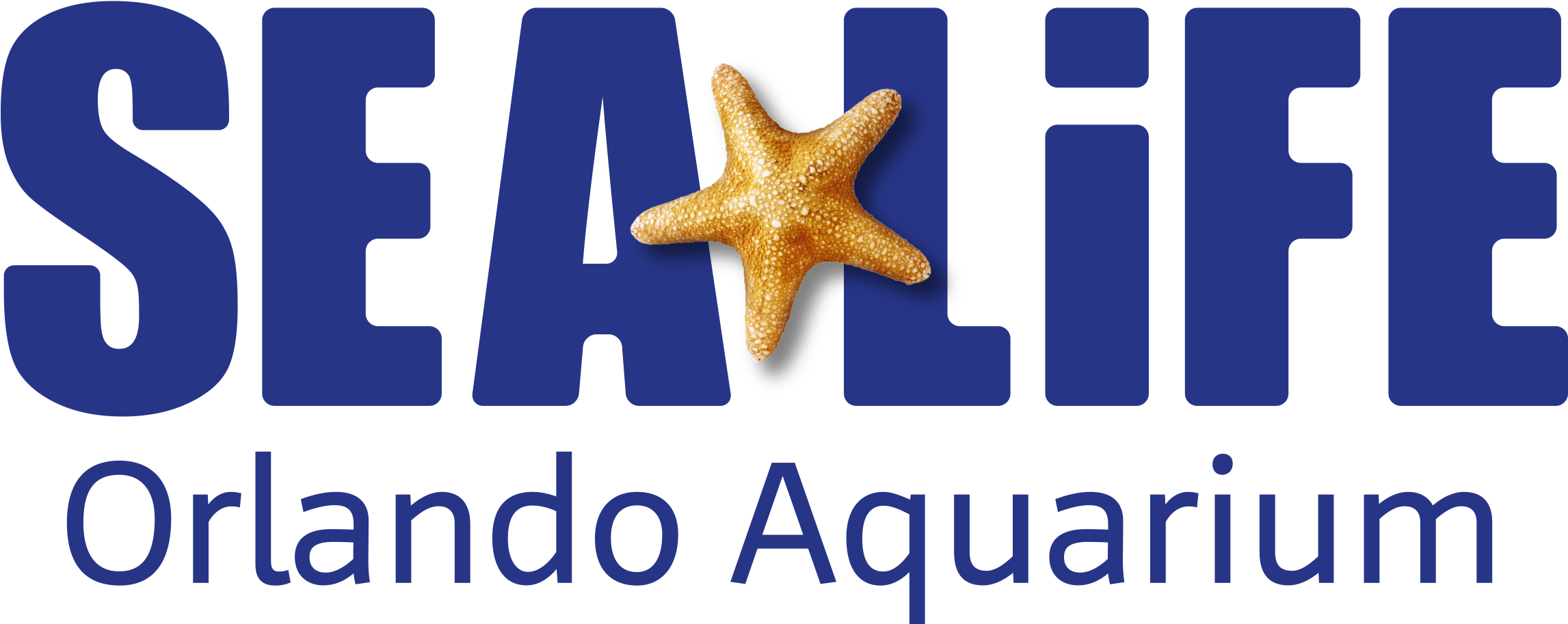 Sea Life Orlando Aquarium At Icon Orlando - Sea Life Trust (2292x919), Png Download