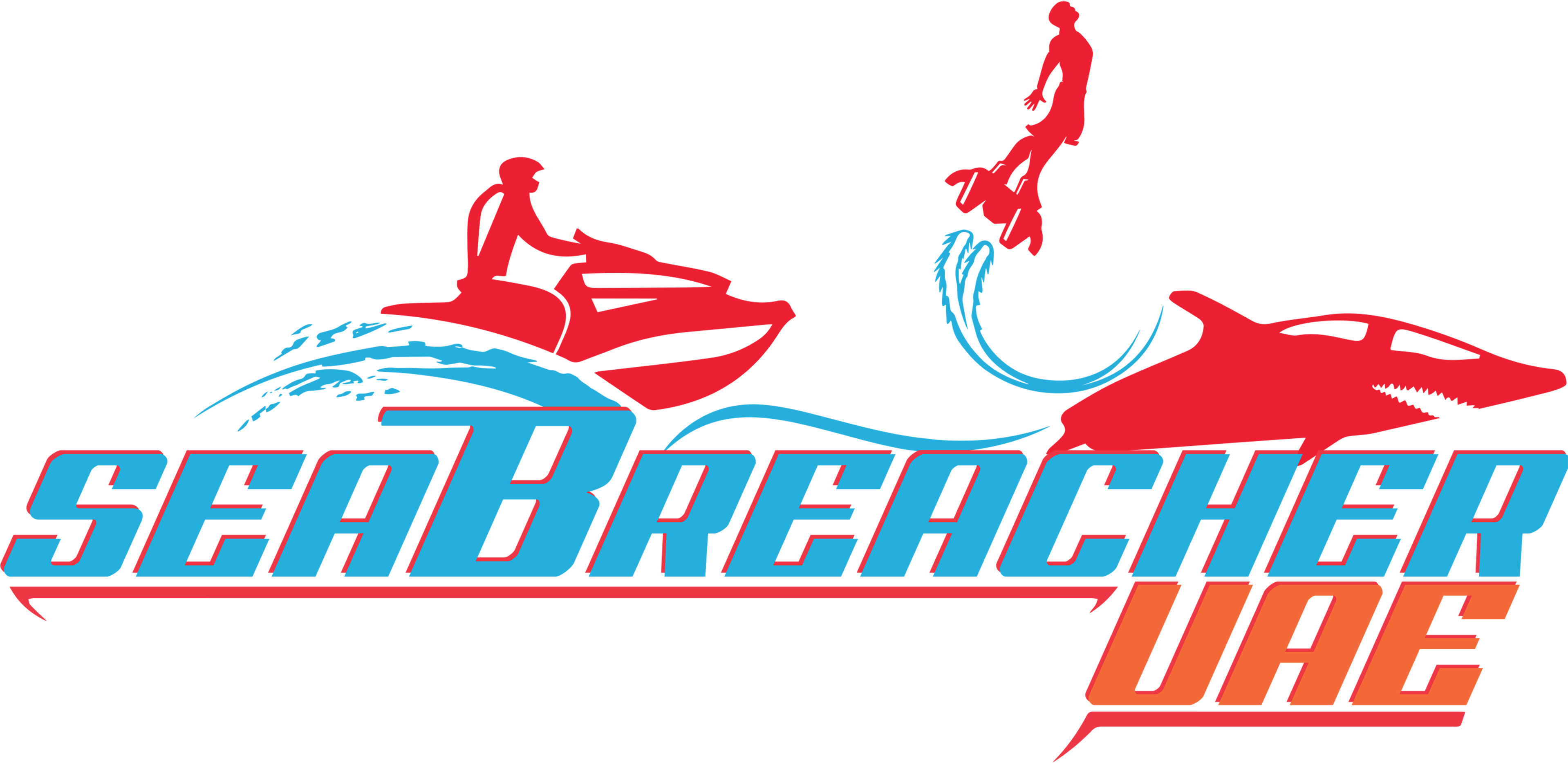 Seabreacher - Graphic Design (3835x2268), Png Download