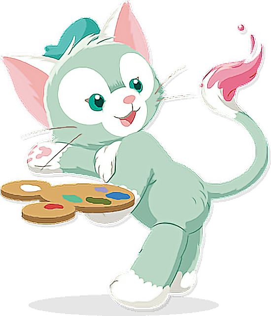Cat Meowing Clipart - Gelatoni Disney (550x642), Png Download