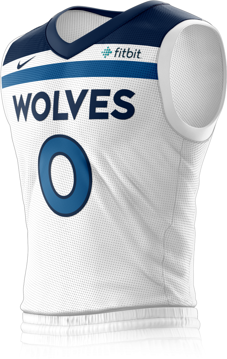 Minnesota Timberwolves Association Edition Jersey Front - Minnesota Timberwolves Jersey 2019 (760x1200), Png Download