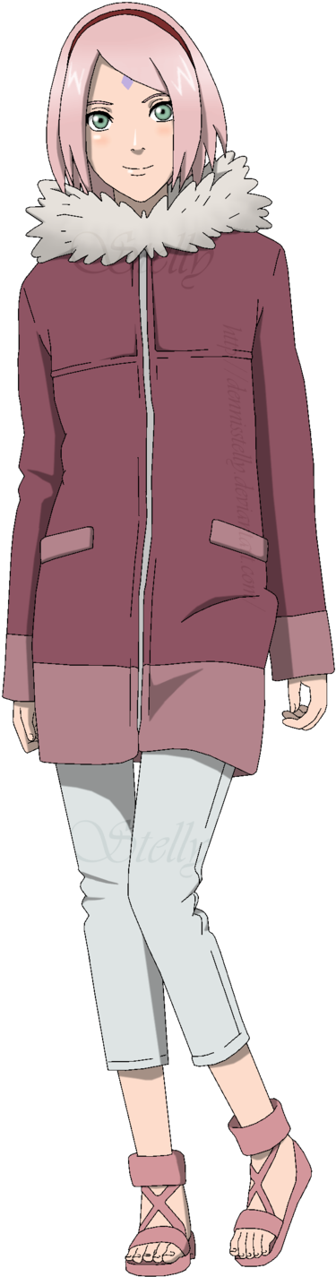 #сакура Харуно - Sakura The Last (551x1448), Png Download