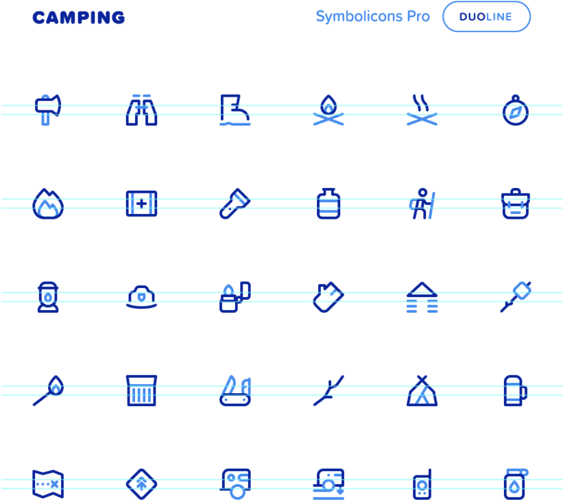 Camping - Number (1000x1000), Png Download