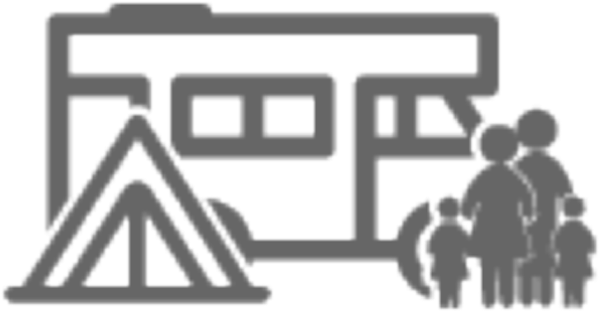 Turn 4 Family Campground - Recreational Vehicle (1000x1000), Png Download