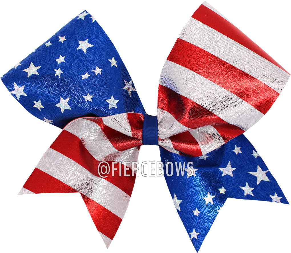 Patriot Cheer Bow - Flag Of The United States (1024x1024), Png Download
