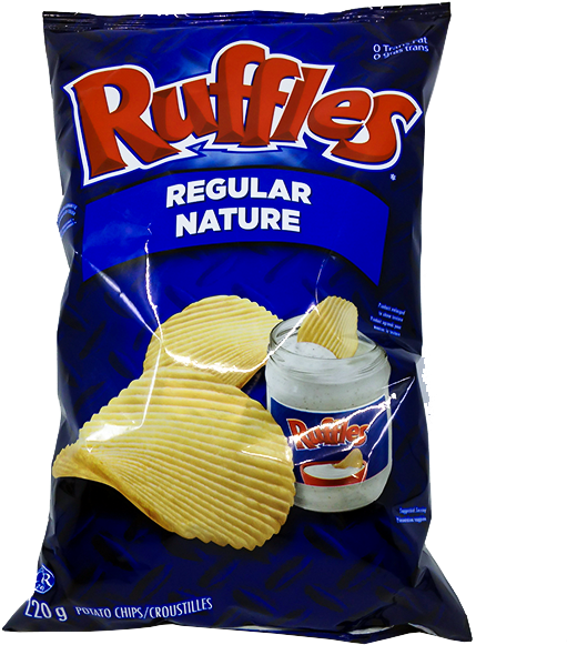 Ruffles Regular Chips (800x600), Png Download