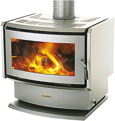 Norseman Silhouette Glx Wood Heater - Wood-burning Stove (719x466), Png Download