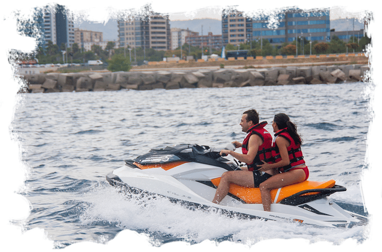 Barcelona Jet Ski Experience - Vacation (767x529), Png Download