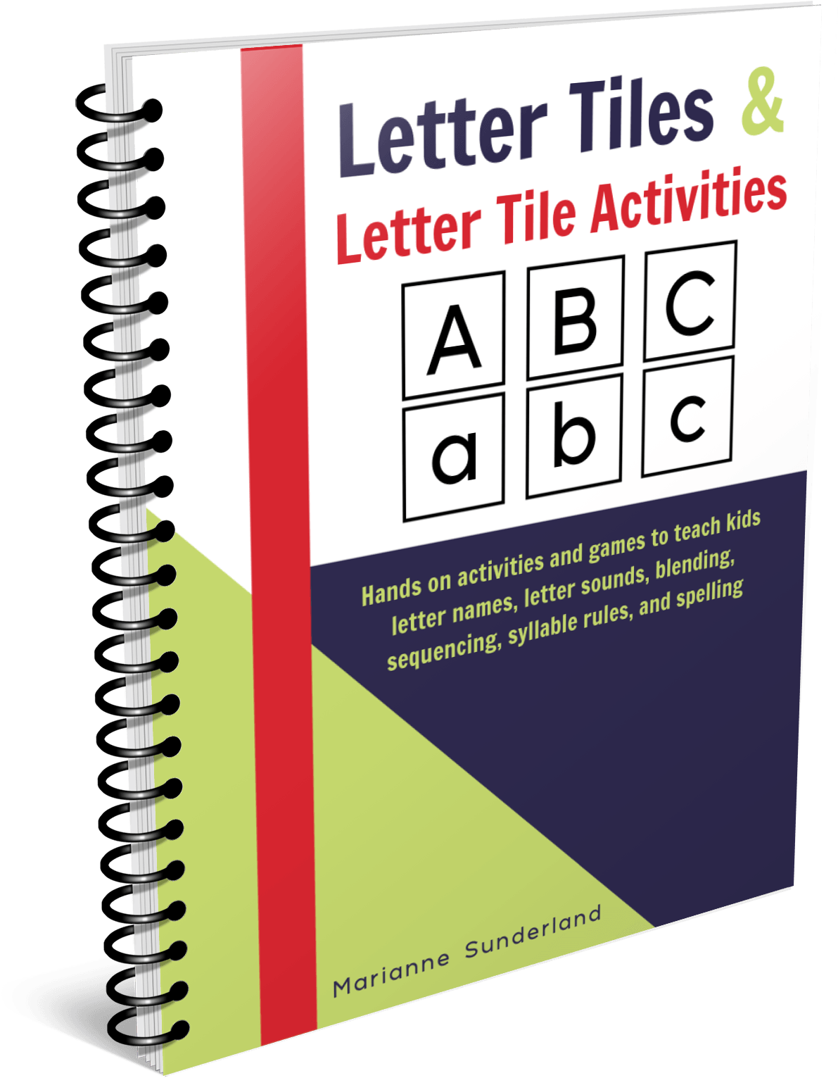 Letter Tile Activities Booklet - Graphic Design (1500x1650), Png Download