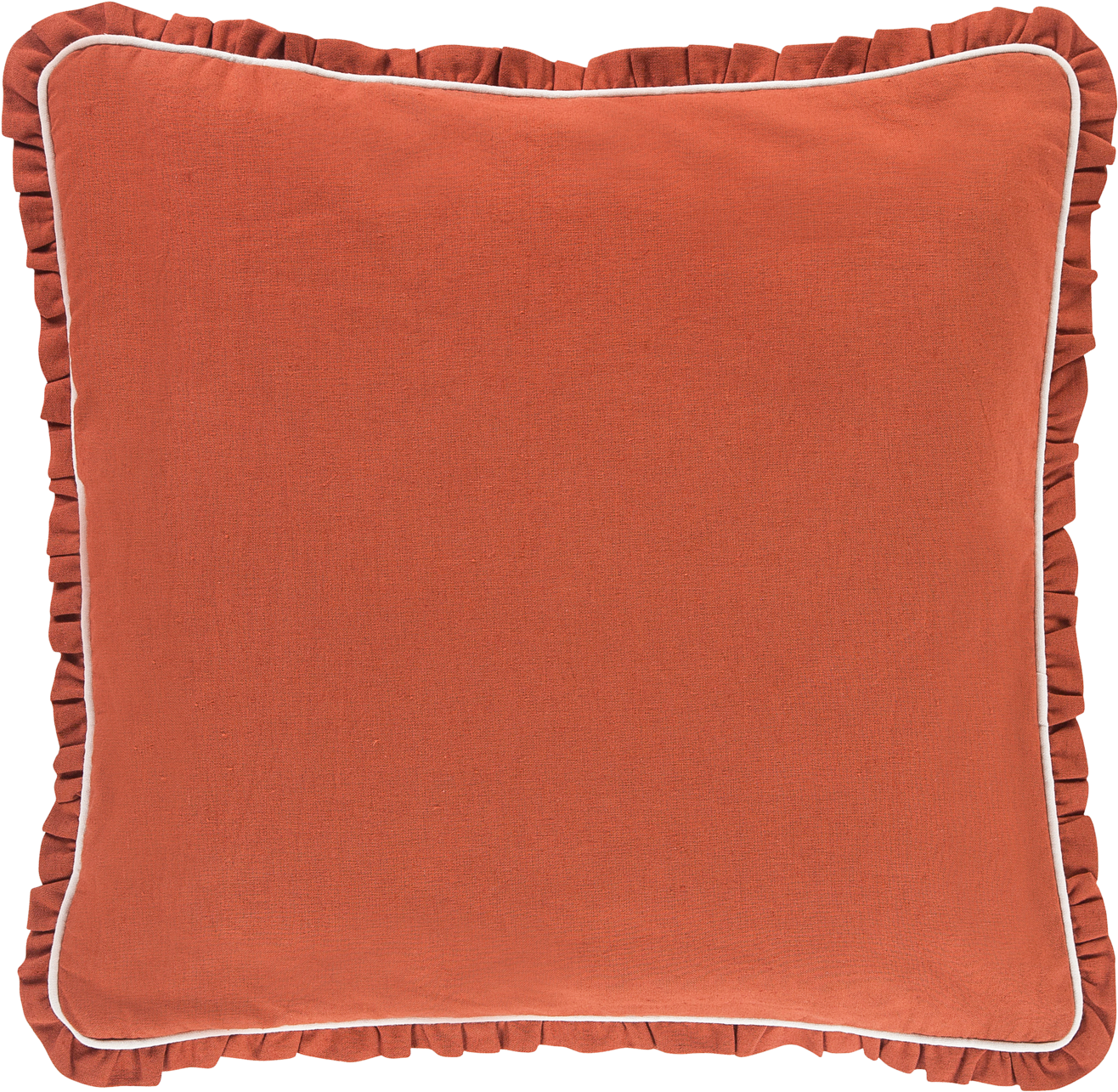 Pillow Case Ruffles - Throw Pillow (1800x1800), Png Download