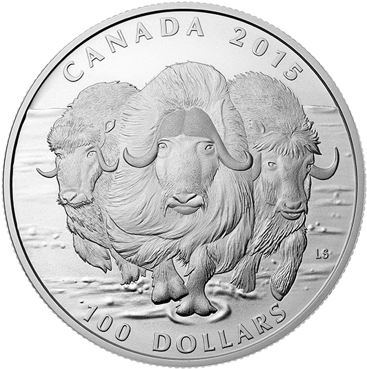 2015 $100 For $100 Fine Silver Coin - $100 For $100 Mint (570x570), Png Download