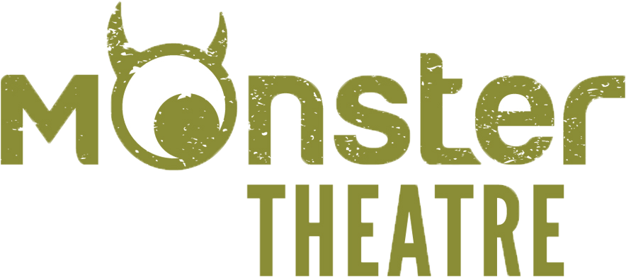 Monster Theatre Monster Theatre - Graphic Design (884x392), Png Download