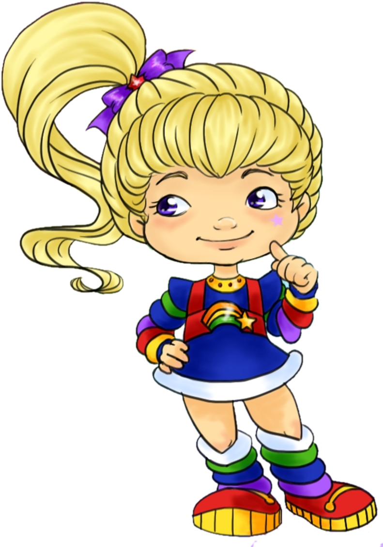 Rainbow Brite By Shirinami Chan Ded Rainbow Brite By - Cartoon (800x1146), Png Download