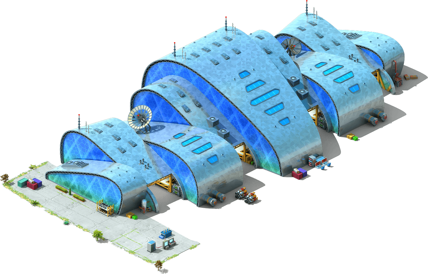 Interstellar Liner Assembly Plant - Illustration (1422x909), Png Download