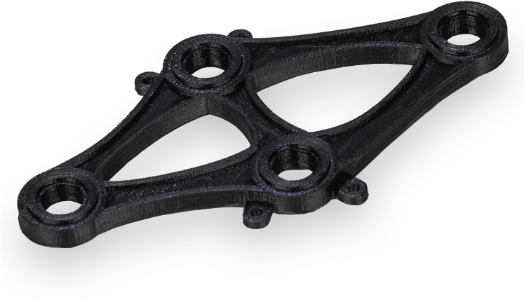 Strong Functional Prototype 3d-printed With Ultimaker - Material Pc (746x648), Png Download