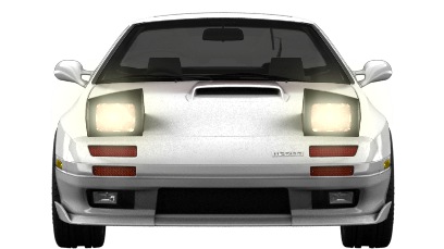 Mazda Savanna Rx-7'90 By Initial D - Ferrari Testarossa (1004x373), Png Download