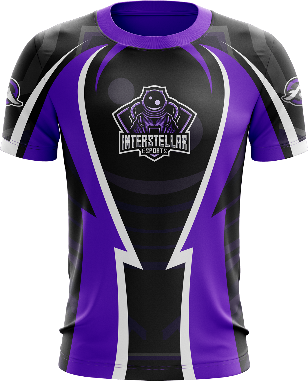 Interstellar Esports Short Sleeve Jersey - Iron Man Spiderman Thor T Shirt (1590x1590), Png Download