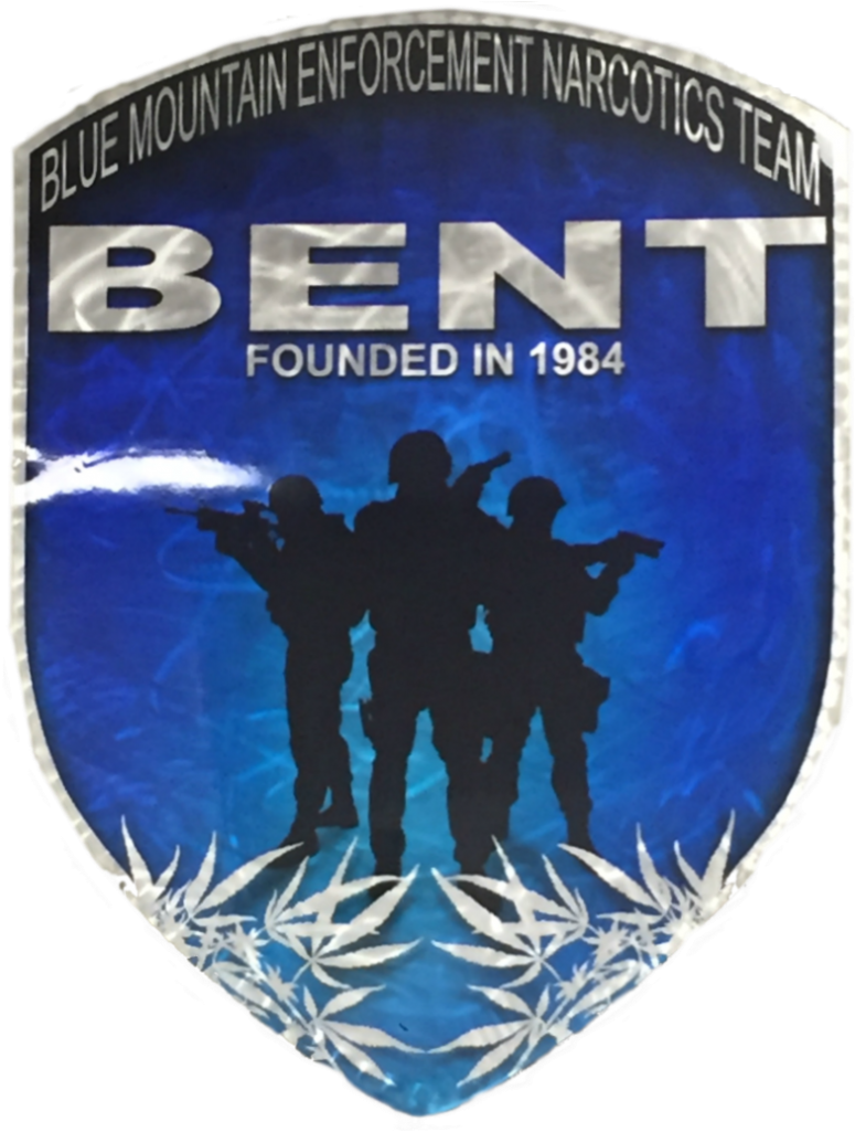 The Blue Mountain Enforcement Narcotics Team Was Founded - Label (791x1024), Png Download