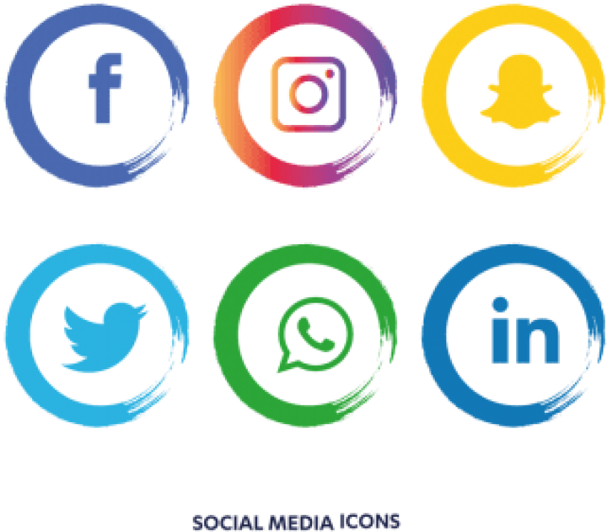 Free Png Download Facebook Instagram Whatsapp Png Images - Facebook Instagram Icon Png (850x745), Png Download