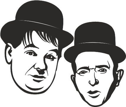 Laurel And Hardy Png - Laurel & Hardy Png (600x600), Png Download