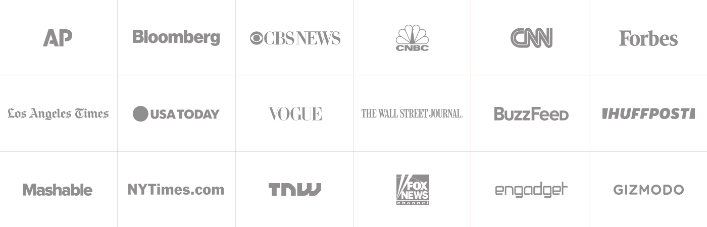 Some Of Our Media Relationships - Graphics (1400x450), Png Download