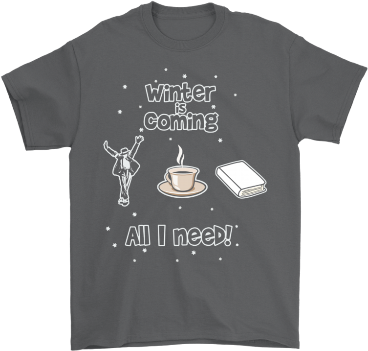 Winter Is Coming All I Need Is Books Coffee And Michael - Blurryface Twenty One Pilots Shirt (900x900), Png Download