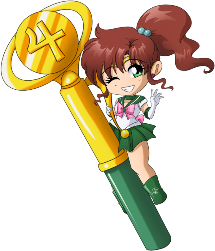 Sailor - Sailor Jupiter Transformation Pen (800x1000), Png Download