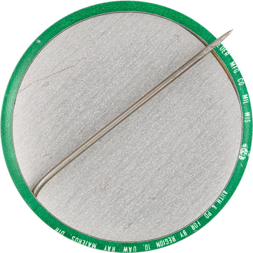 Uaw Carter Mondale Region 10 Button Back Political - Circle (1000x930), Png Download