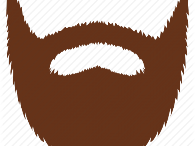 Beard Clipart Manly - Illustration (640x480), Png Download
