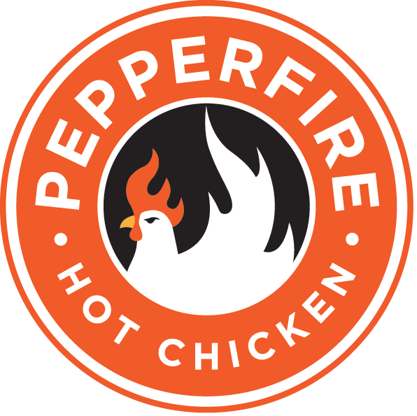 Pepperfire Hot Chicken - Circle (596x595), Png Download