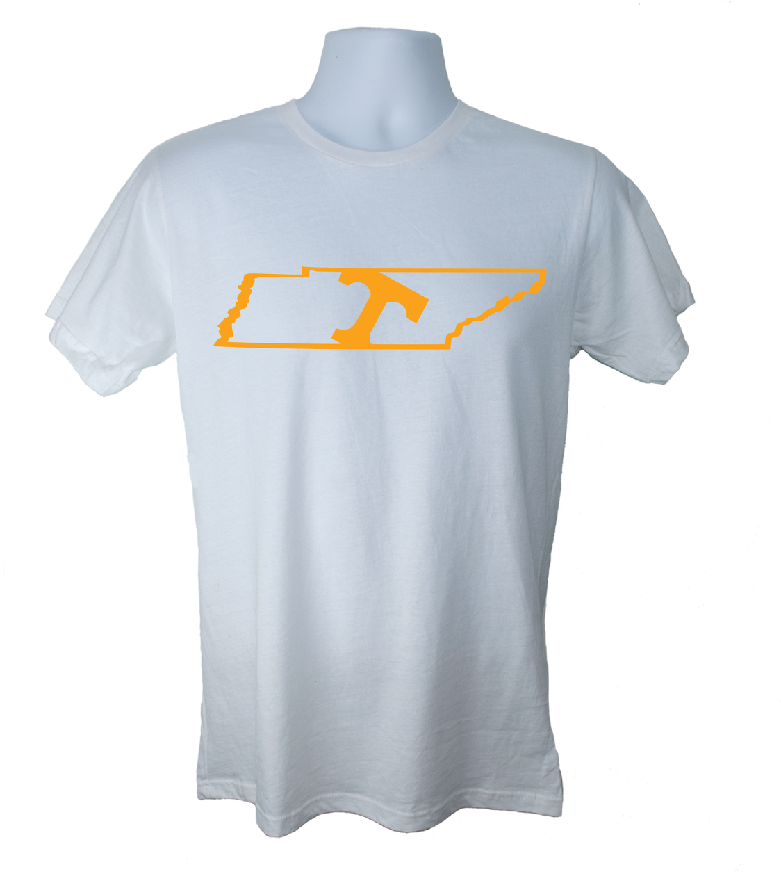 Tennessee Vols Shirt With The Tilted Power T In State - Active Shirt (1124x1280), Png Download