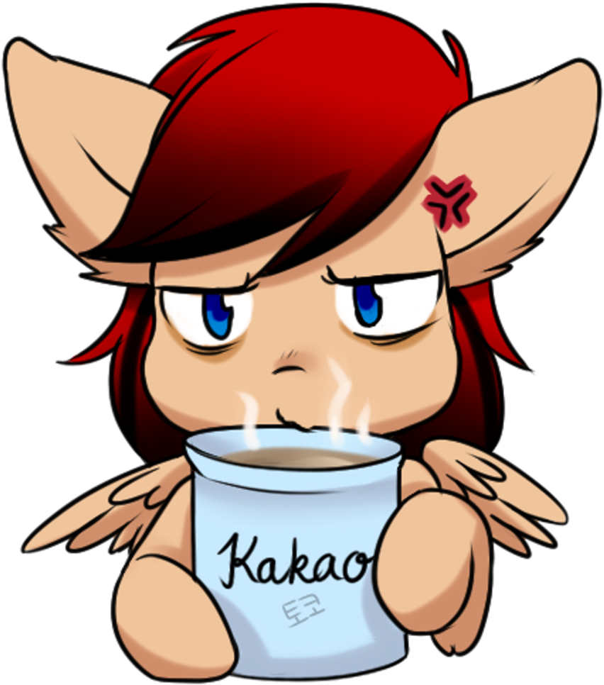 Tokokami, Bags Under Eyes, Chocolate, Cross-popping - Cartoon (1024x1024), Png Download