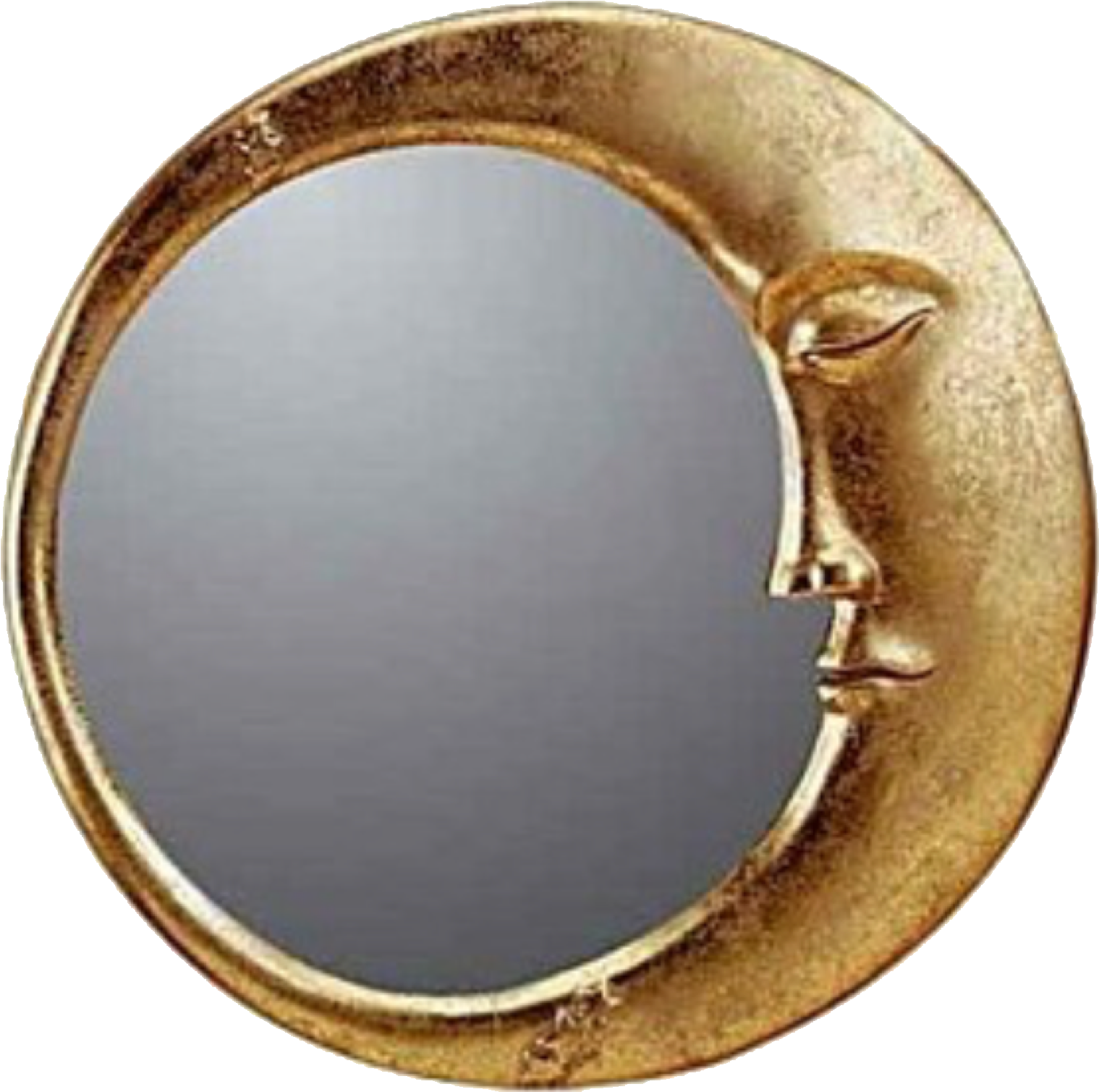 Gold Grey Moon Polyvore Moodboard Filler - Beauty Spell (2048x1653), Png Download