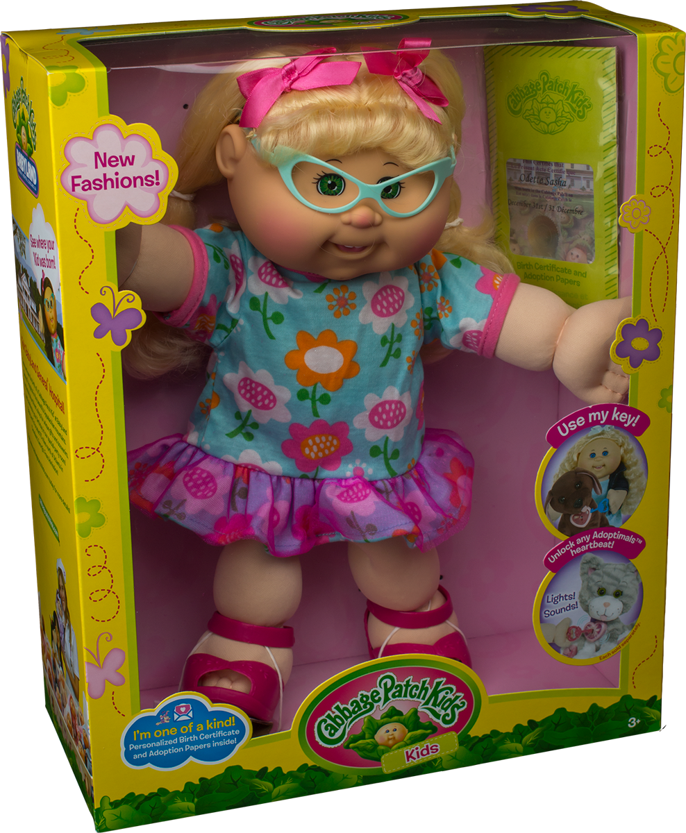 Cabbage Patch Kids - Doll (988x1200), Png Download
