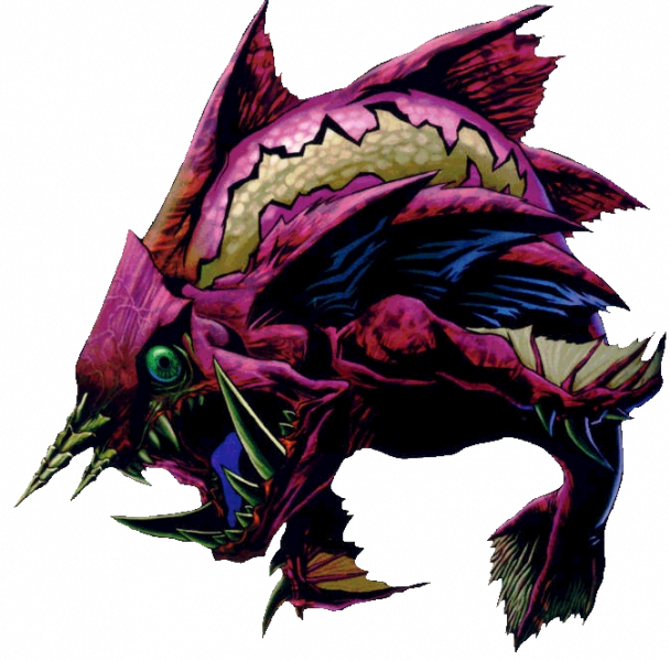 Botw-guardian - Majora's Mask Gyorg (608x600), Png Download